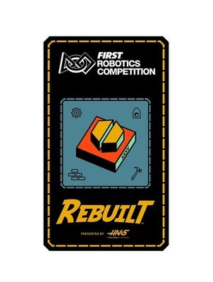 FIRST Robotics Competition (FRC) Game Pin - 2026 Rebuilt Pin | NEW 