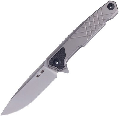 RUIKE M875-TZ Framelock Folding Knife N690 Titanium Carbon Fiber