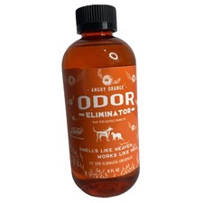 Angry Orange Pet Odor Eliminator 8 Oz Concentrate Makes 128 Oz Smell Remover New