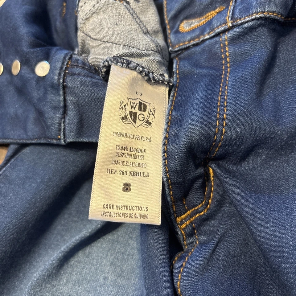 WG Jeans 265 Nebula High Rise Skinny Women Jeans Size 8 Levanta Cola Colombiano - image 4 of 4
