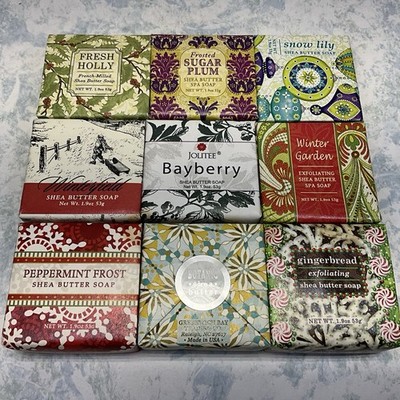 Jolitee Shea Butter Soap Mini Size 1.9oz ( 9 CT ) New