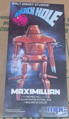 MPC Black Hole Maximilian Vintage 1979 11'' Model Kit NEW Open Box Disney Movie