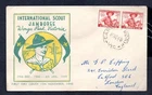 Australia - 1948 International Scout Jamboree Illustrated First Day Cover
