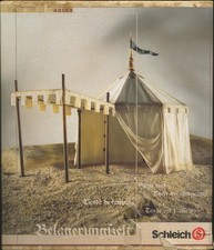 Schleich 40193 Belagerungszelt (Ritterburg Zubehör) gebraucht/neuwertig -Rarität