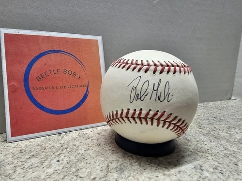 Bob Melvin A's D-Backs Mariners MLB Autographed Rawlings Baseball No COA