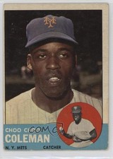 1963 Topps Choo Choo Coleman #27 0n0