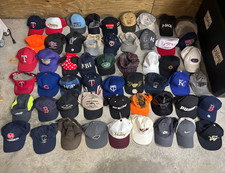 Lote de sombreros gorra al por mayor (50+) reventa revendedor mercado de pulgas vintage ENORME *LEER*