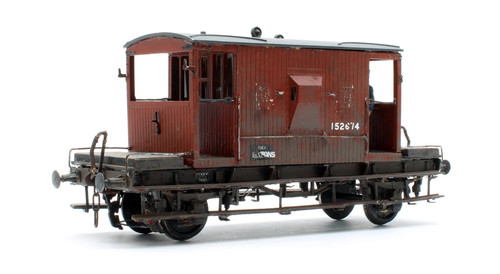 BAUSATZ GEBAUT SPUR O BR BAUXIT '152674' BREMSWAGEN *VERWITTERT* | Condition: Used