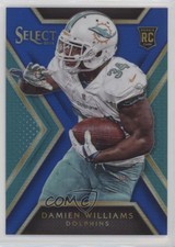 2014 Panini Select Rookies Blue Prizm 10/50 Damien Williams #148 h3a