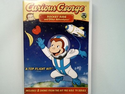 Curious George DVD 2006 Rocket Ride & Other Adventures William H. Macy PBS Kids