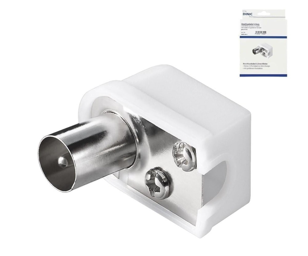 DINIC Koaxial Winkelstecker mit Schraubbefestigung 26647453 3390₽