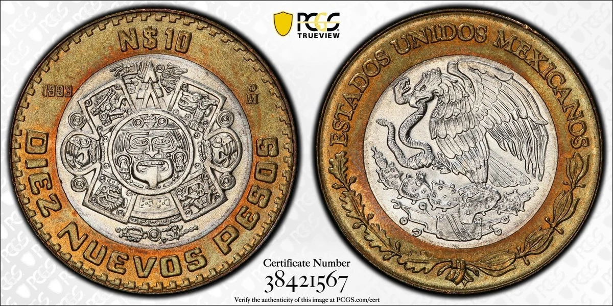 10 Pesos 1993 Mexican Coins (1905-Now) for sale | eBay