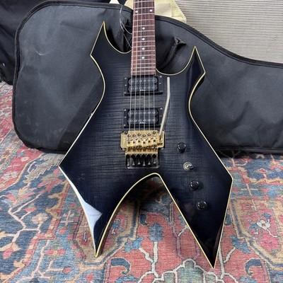 BC Rich Warlock Deluxe WG-R981T Made in Japan Black Burst -1992