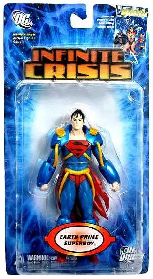 DC Direct Infinite Crisis Series 1 Earth Prime Superboy Action Figure NEW