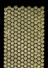 GOLD FOIL GERMAN DRESDEN DIE CUT PAPER STAR BORDER