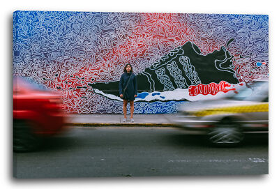 Wandbild Modern City Sniker Street-Fashion Stadtebilder Street-art Berlin Londo