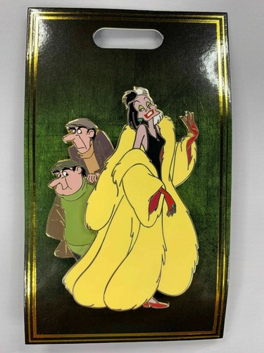2019 Disney D23 Expo WDI Mickey's Villains & Sidekicks Cruella De Vil Pin LE300 - Bild 3 von 3