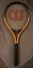 WILSON TITANIUM 3 SOFT SHOCK Tennis Racquet 4 1/4" Grip Orange & Black 