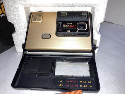 Rare 1980s Kodak disc 8000 Disc Film Camera | eBay
