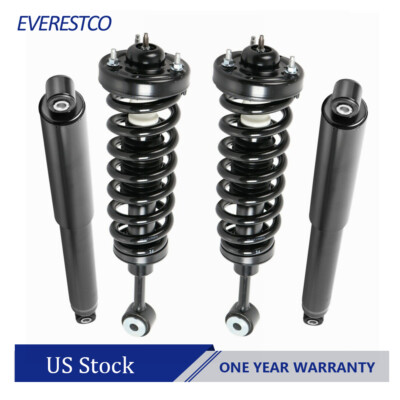 4x Complete Struts For 06-08 Lincoln Mark LT 04-08 Ford F150 4WD Front+Rear