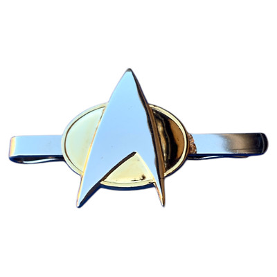 Krawattenklammer  Wellenschieber  STAR TREK TNG Communicator Next Generation