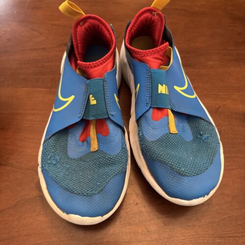 Nike Flex Runner 2 (GS) Big Kid Running Shoes Blue DJ6038-402 size 3.5Y - Picture 6 of 7