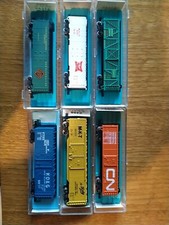 Set Vagoni Merci "Americani"  Atlas Confezioni Originali