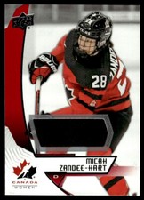 2019-20 Upper Deck Team Canada JERSEY Micah Zandee-Hart Canada #59