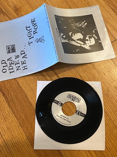 Screw 32, Old Idea, New Head, 7” Vinyl, 1994, Punk Rock, A.F.I. - Picture 3 of 4