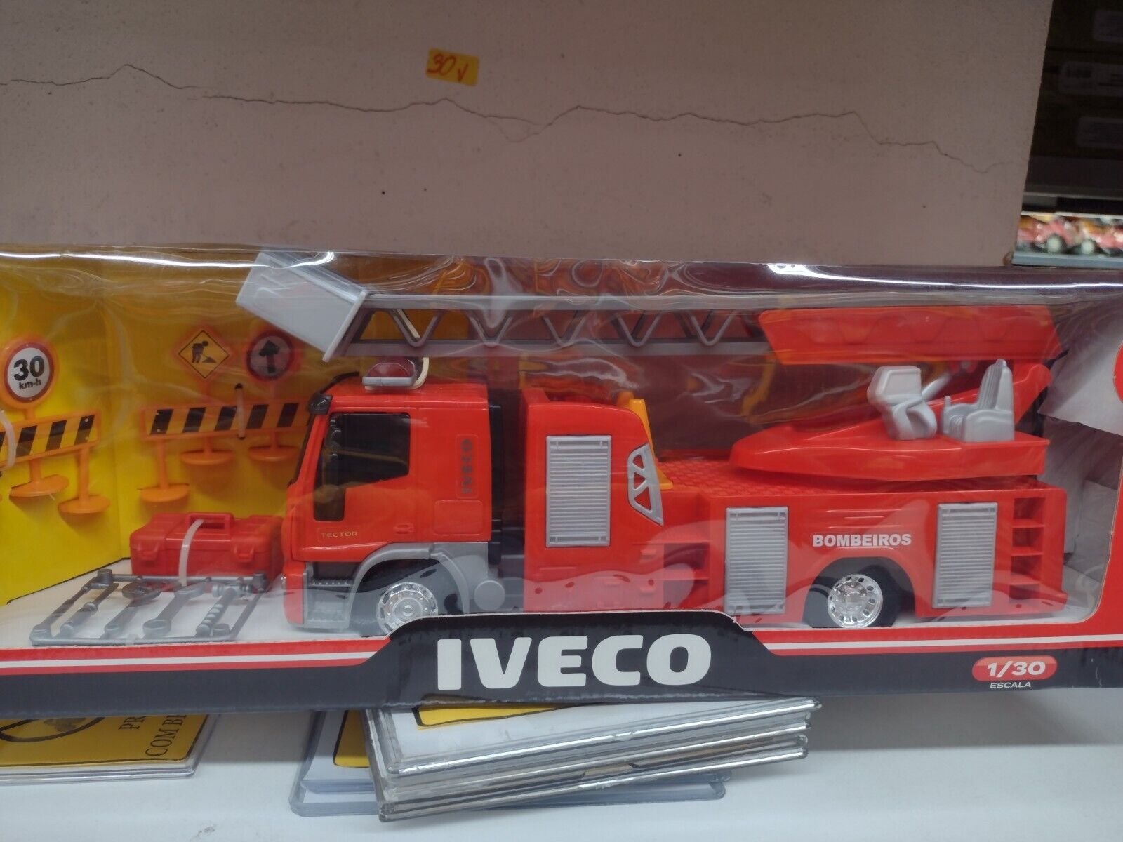 Iveco Tector Truck 1/30 scale Toy from Brazil