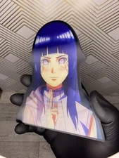 Naruto Shippuden Hinata Hyuga 3D Lenticular Motion Sticker Car Decal Peeker