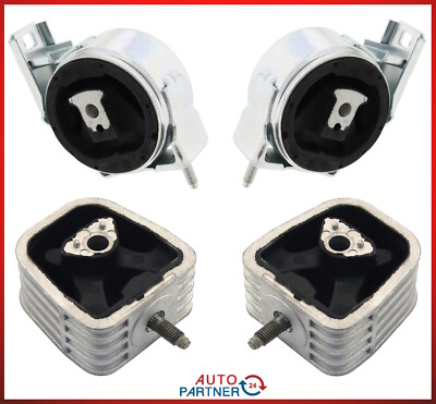 4x MOTORLAGER VORN + HINTEN BEIDSEITIG für MERCEDES-BENZ A-KLASSE W168 VANEO 414