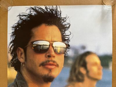 vintage poster Chris Cornell Soundgarden 1990s music posters Sound