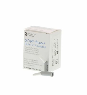 New Dentsply Dentsly SDR Plus Compula Refill Universal Shade Ref 61C101P