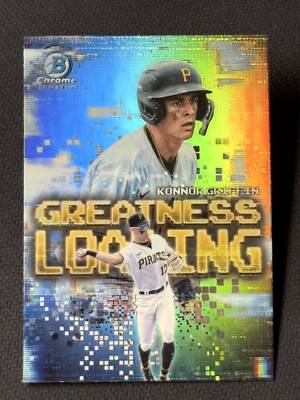 2025 Bowman Chrome GREATNESS LOADING REFRACTOR Konnor Griffin, item 2 ...