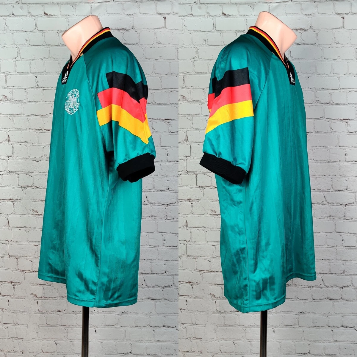 Football shirt soccer FC Germany Away 1992/1993/1994 Adidas jersey Vintage XL Football shirt soccer FC Germany Away 1992/1993/1994 Adidas jersey Vintage XL