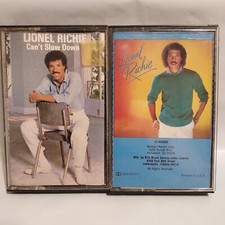 Lionel Richie - Lot Of 2 Cassette Tapes - "Can  t Slow Down" and "Lionel Richie"