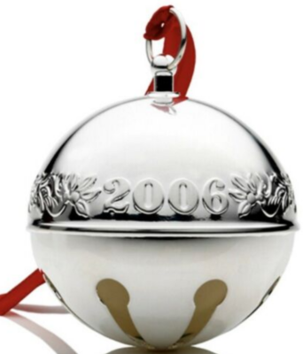 Wallace Silver Plated 2006 36th Edition Annual Sleigh Bell  display picture 1