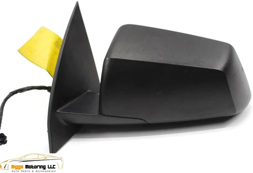 2007-2009 GM SATURN OUTLOOK DRIVER LEFT SIDE POWER DOOR MIRROR BLACK 32321