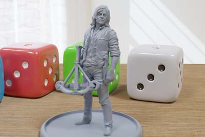 Daryl - 3D Printed Minifigure for Zombie Post Apocalyptic Miniature Tabletop Gam