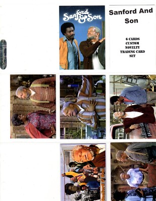 #ad SANFORD AND SON CUSTOM NOVELTY TRADING CARD 6 CARDS SET $6.80