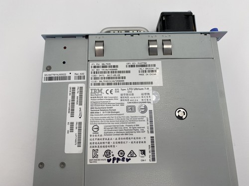 LTO-7 SAS Tape Drive | IBM P/N 38L7535 from Spectralogic T50e lightly used - Photo 2/6
