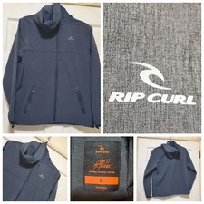 Rip Curl Jacket Mens Large runs Small Grey Ho...