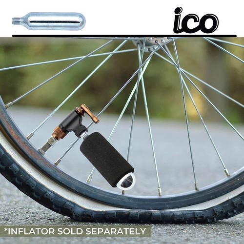 ICO CO2, 10pcs, Cartouche CO2 16g à Filetage à Utiliser avec Pompe CO2 de Pneus - Bild 4 von 8