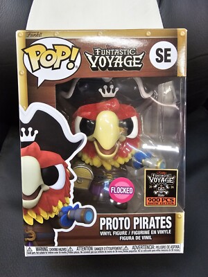 Proto Pirates Flocked 2024 Freddy's Funtastic Voyage Fundays Funko