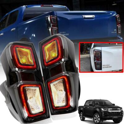 Tail Light Rear Lamp LED Smoke For Isuzu D-max Pickup RG01 Ute