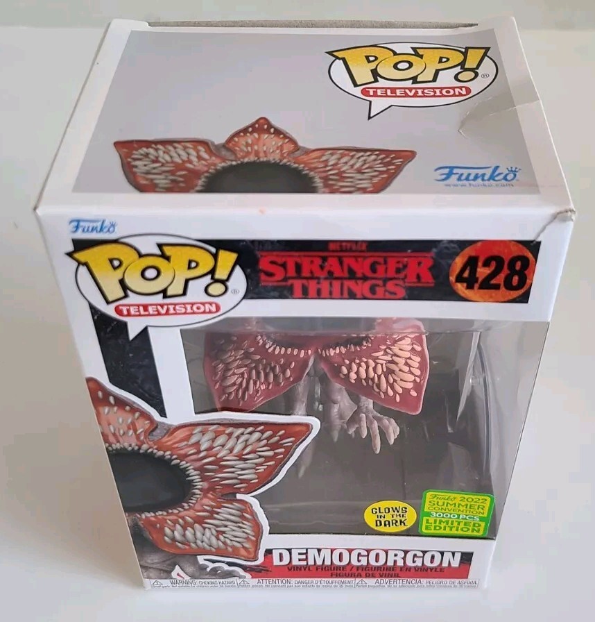 Stranger Things Demogorgon Funko Pop! 2022 SDCC GITD Ltd. 3,000