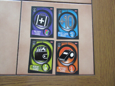 Topps Match Attax Champions League 2019/2020 alle 4 Tactic Cards  19/20