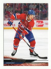 Alex Newhook 102 2024-25 Upper Deck Montreal Canadiens Card