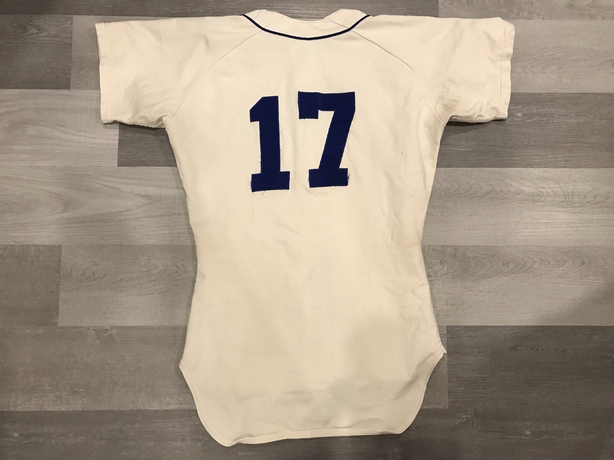 AUTHENTIC RAWLINGS LOS ANGELES DODGERS MLB BASEBALL JERSEY SZ 44